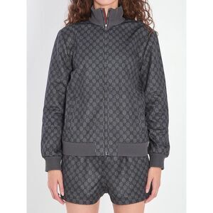 GUCCI GG Jacquard Track Jacket Women BLACK Sweaters & Knitwear